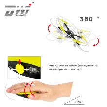 Dwi Dowellin 2.4GHz Hand Sense Remote Control Drone Gesture Control Mini RC Quadcopter with 360 Flips Function